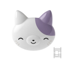 Крючок дизайн серия для полотенец, Gatto contento