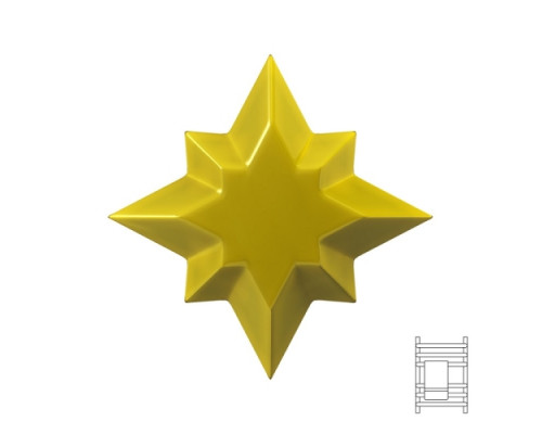 Крючок Дизайн серия для полотенец, Diamante stella
